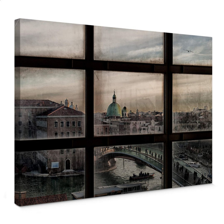 Leinwandbild Marini - Fenster in Venedig - WA369789
