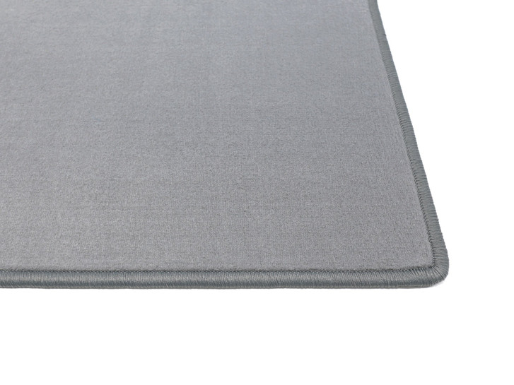 Romeo HEVO ® Velours Kettelteppich Rechteck Wunschmass in Grau - TS441429