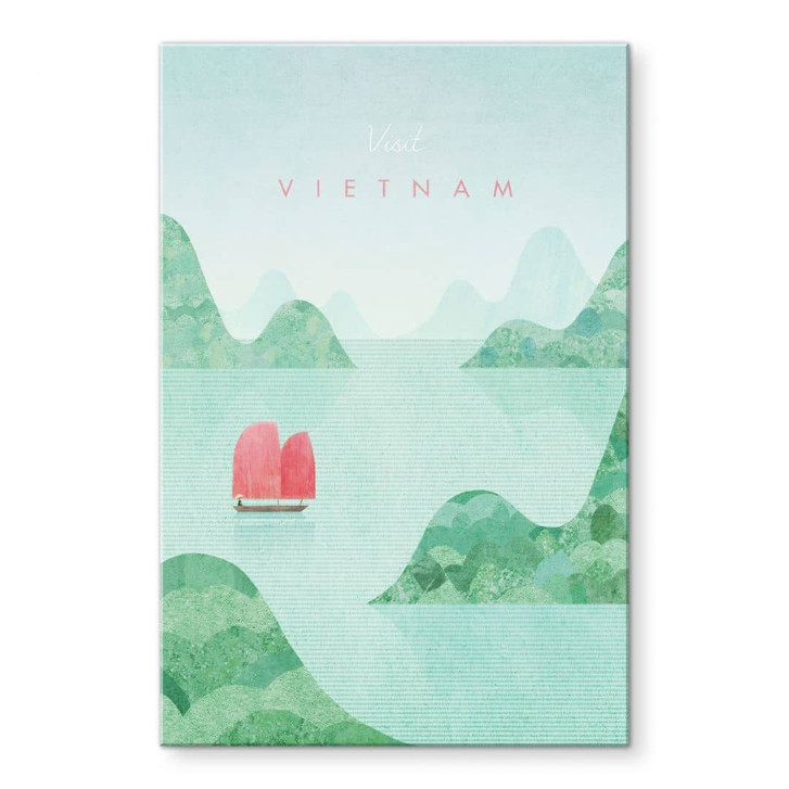 Acrylglasbild Halong-Bucht auf Vietnam-Reisen - Rivers - WA464239