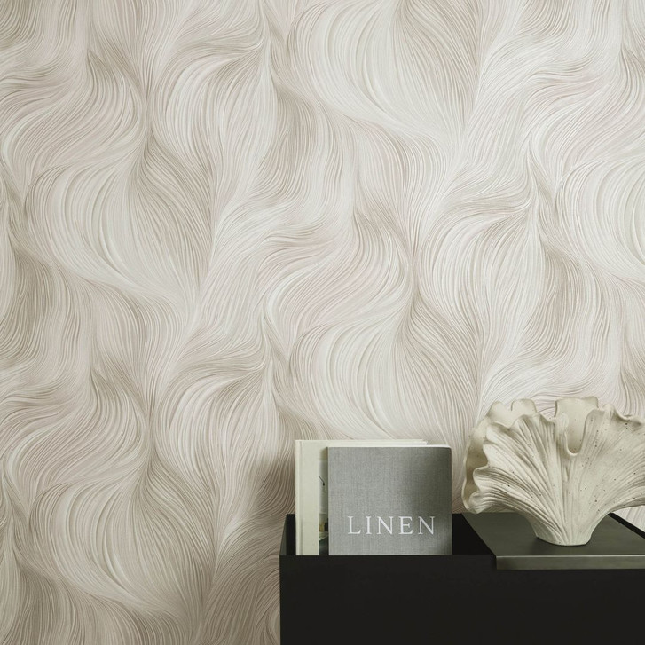 Guido Maria Kretschmer Grafiktapete Waves of Light Fashion for Walls 5 rosa - WA485130