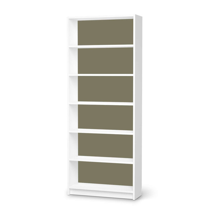 Klebefolie IKEA Billy Regal 6 Fächer - Braungrau Light - CR111009