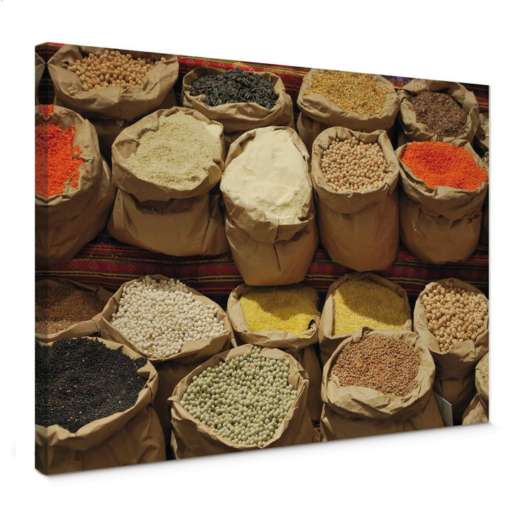Leinwandbild Indischer Markt - WA365802