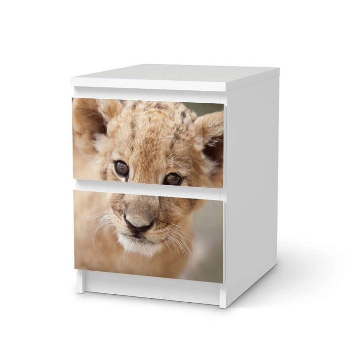 Möbelfolie IKEA Malm Kommode 2 Schubladen - Simba - CR116228