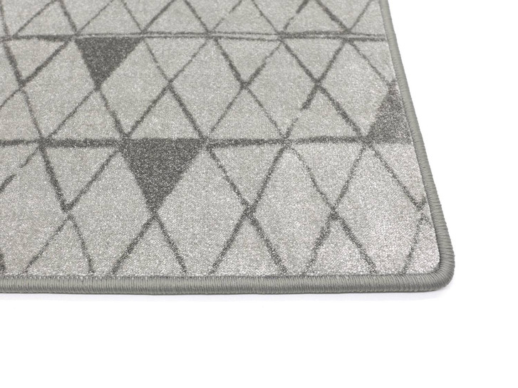 Noah Mila Kettelteppich in Silber - TS465203