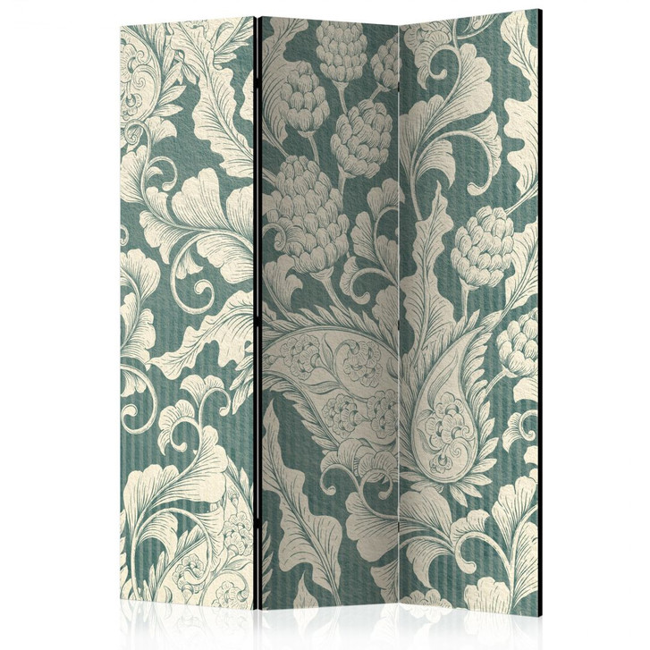 Paravent, Raumteiler freistehend, Trennwand - Kunst der Gipsornamente - WA454206