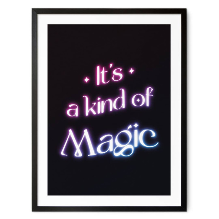 Poster Songtext - It's a kind of magic - WA409562