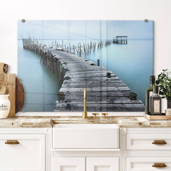 Spritzschutz García - Besinnlicher Steg - WA241113