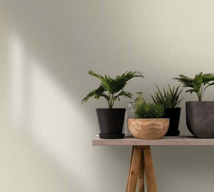 Vliestapete Beige Uni für Wohnzimmer Schlafzimmer Küche marburg Tapete - WA450631