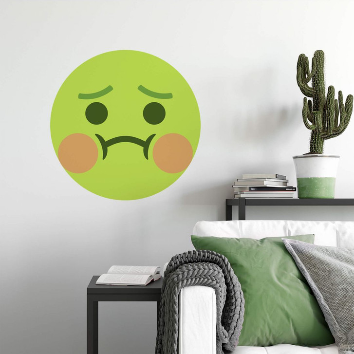 Wandtattoo Emoji Nauseated Face - WA209216