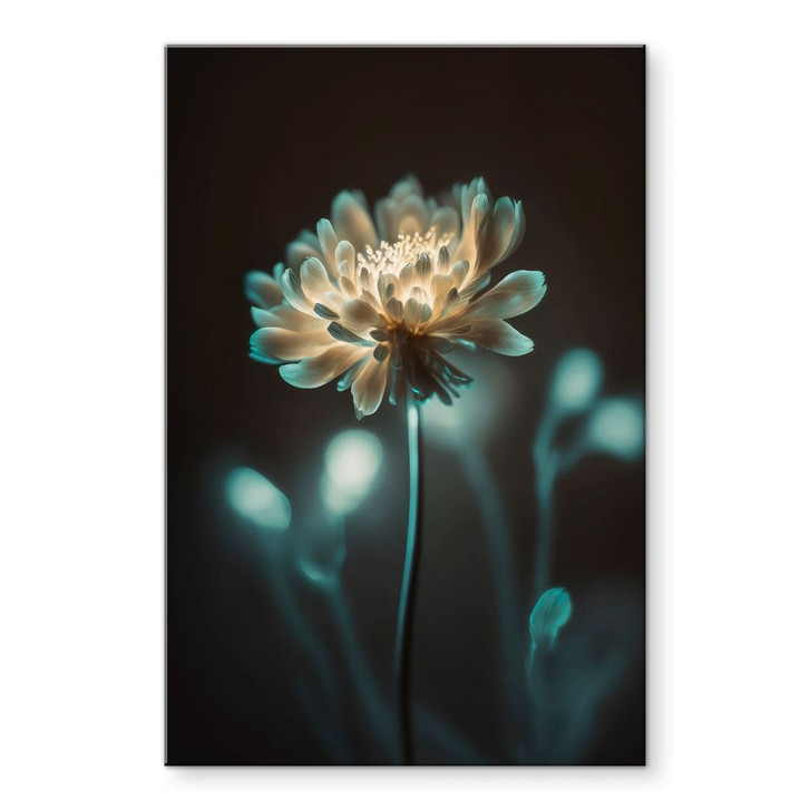 Acrylglasbild Leuchtendes Blütenherz - Treechild - WA491009