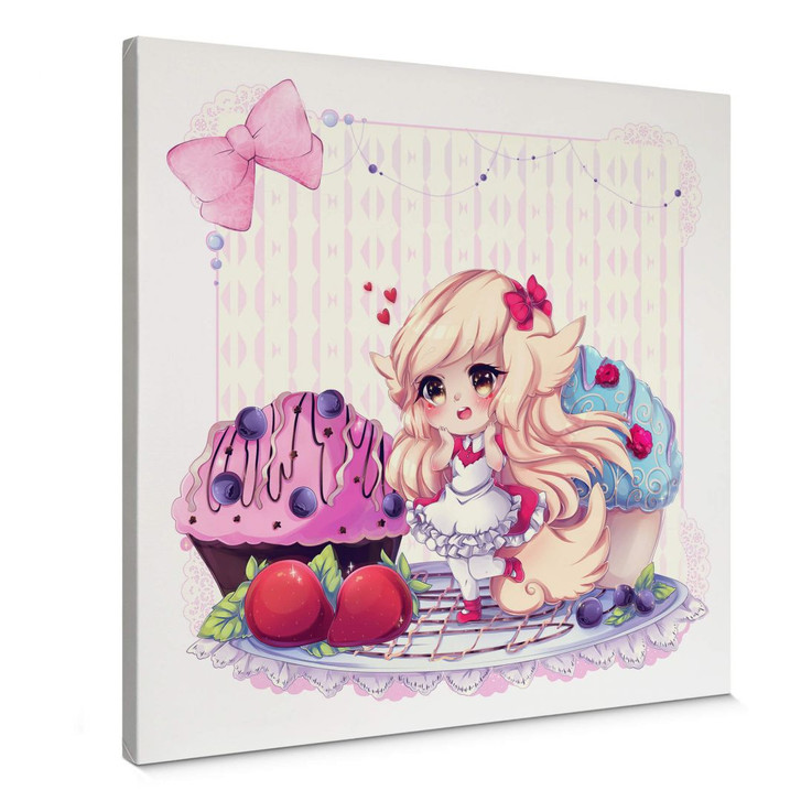 Leinwandbild La Doll Blanche - Chibi Belle - WA368056