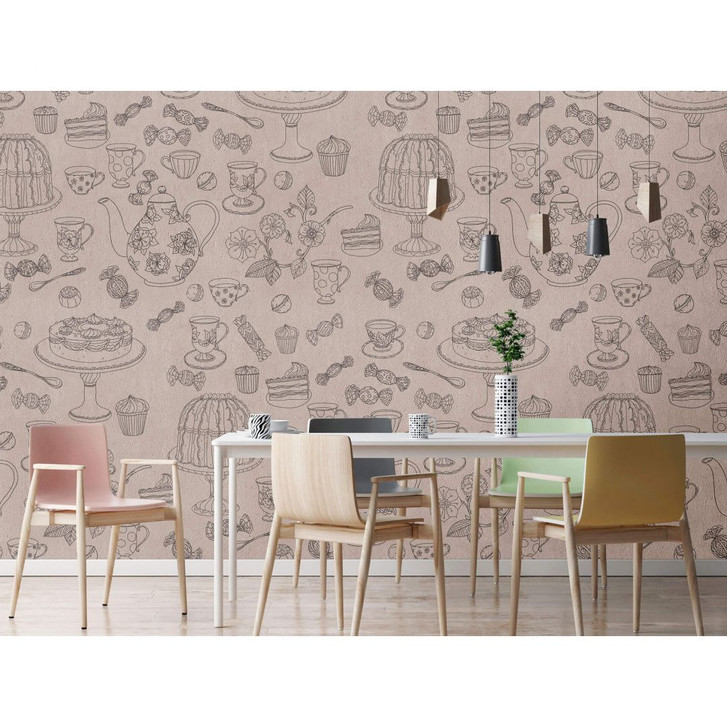 Livingwalls Fototapete Walls by Patel coffeetime 1 - WA254960