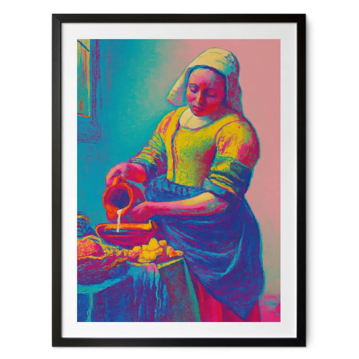 Poster Milchmagd - Pop Art - Treechild - WA483811