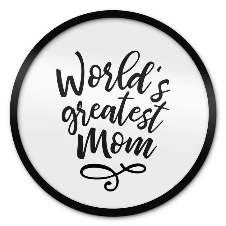 Poster World's greatest Mom - Rund - WA498289