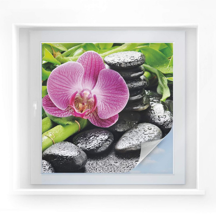 Sichtschutzfolie Spa Concept - quadratisch - WA176943