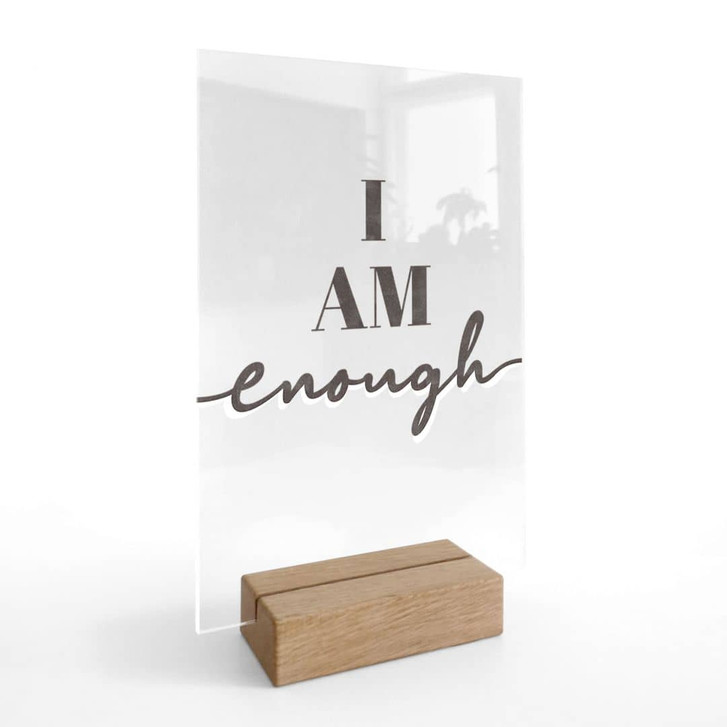 Tischaufsteller I am enough - WA491217