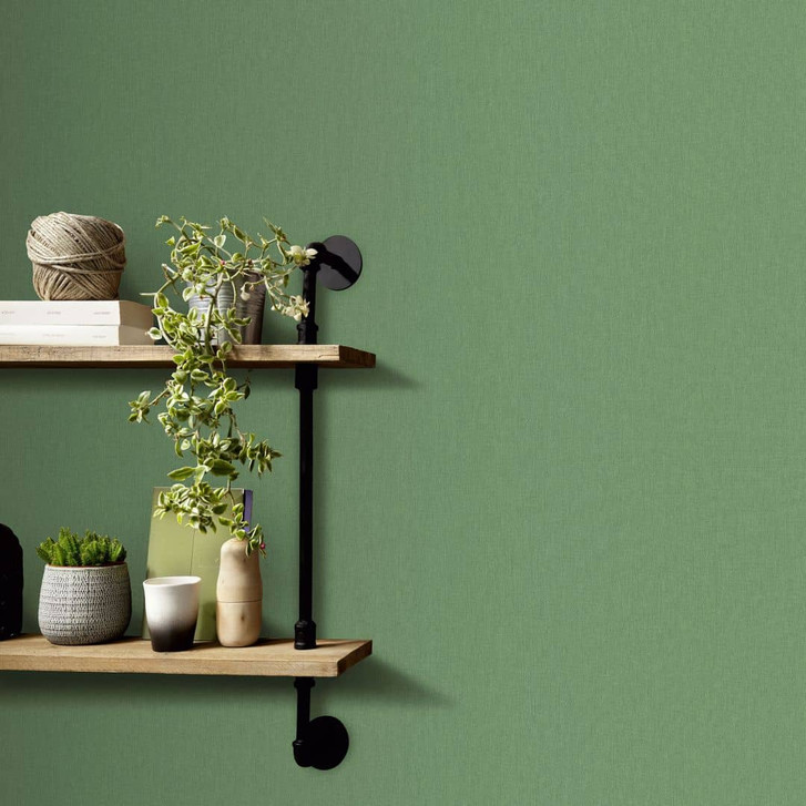 Unitapete, Vliestapete Erismann Martinique grün - WA397755