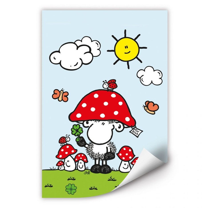 Wallprint sheepworld Glücksbringer - WA190802