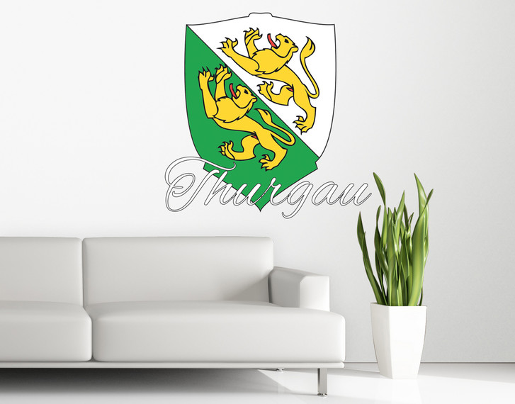 Wandtattoo Kanton Thurgau - CG10164