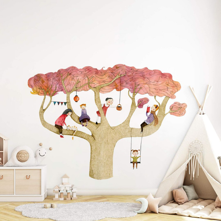 Wandtattoo Loske - Herbstbaum - WA214824