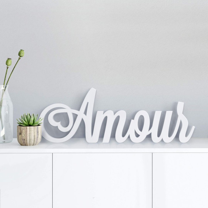 Dekobuchstaben 3D Amour - WA115464