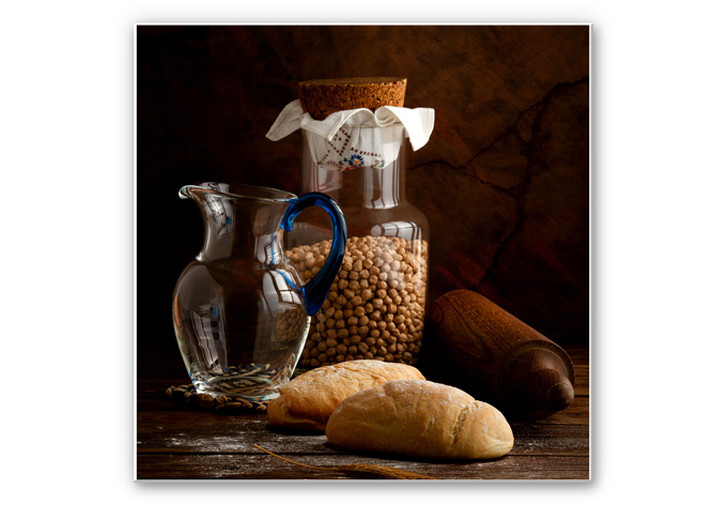Wandbild Laercio - Italian Breads - quadratisch - WA193584