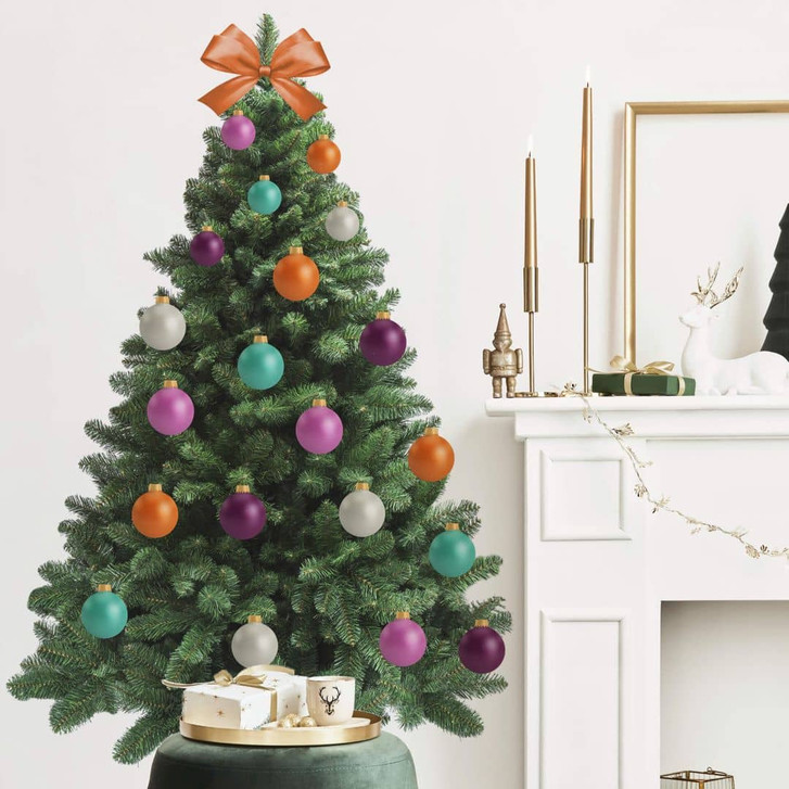 Wandtattoo Weihnachtsbaum zum selber Schmücken - bunt - WA412431