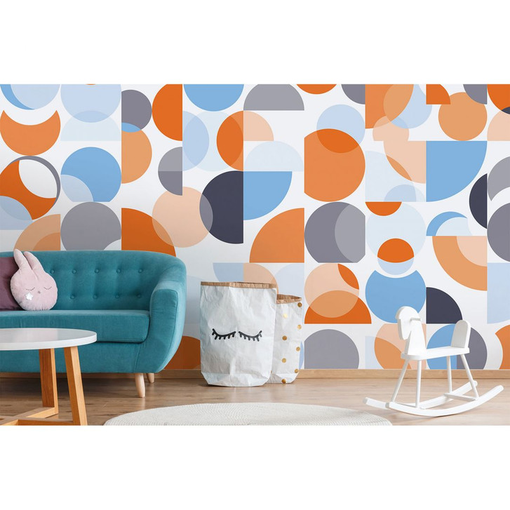 Fototapete Atelier 47 Coloured Circles grafisch - Architects Paper  - WA294692