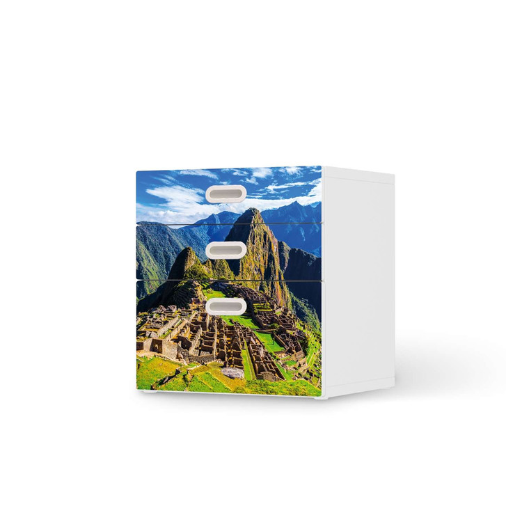 Folie IKEA Stuva / Fritids Kommode - 3 Schubladen - Machu Picchu - CR105907