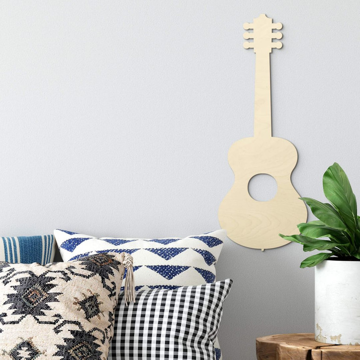 Holzdeko Pappel - Gitarre - WA333363