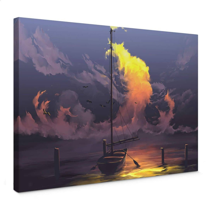 Leinwandbild aerroscape - Segelboot - WA377692