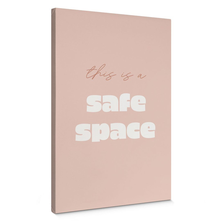 Leinwandbild This is a safe space - WA404673