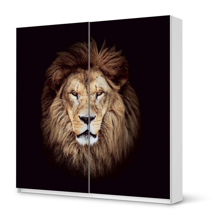 Möbel Klebefolie IKEA Pax Schrank 201cm Höhe - Schiebetür - Wild Eyes - CR113923