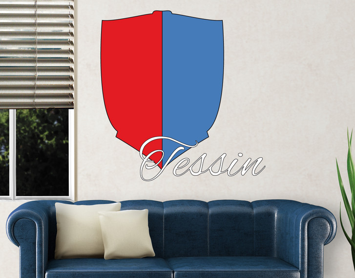 Wandtattoo Kanton Tessin - CG10120