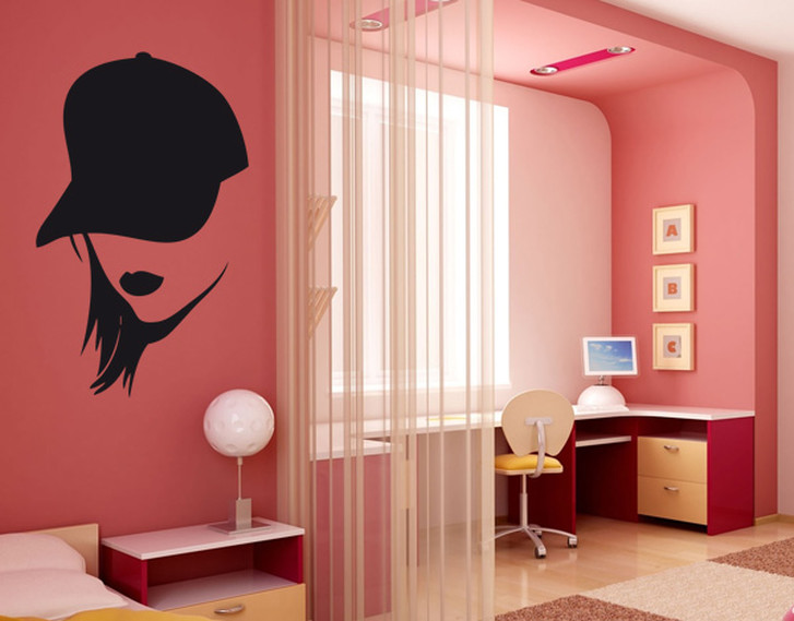 Wandtattoo Woman Baseballcap - TD16137