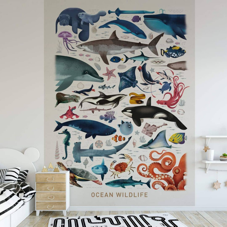 Fototapete Braun - Ocean Wildlife - WA331066