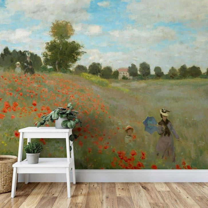 Fototapete Monet - Mohnfeld bei Argenteuil - 336x260cm - WA315066
