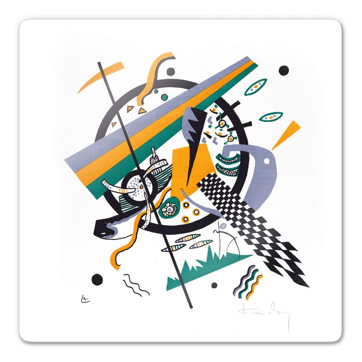 Glasbild Kandinsky - Kleine Welten 4  - WA123928