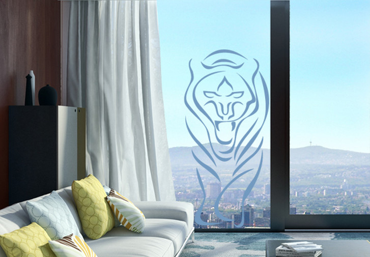 Glasdekor Walking Tiger - CG10287