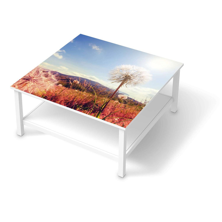 Klebefolie IKEA Hemnes Tisch 90x90cm - Dandelion - CR109474