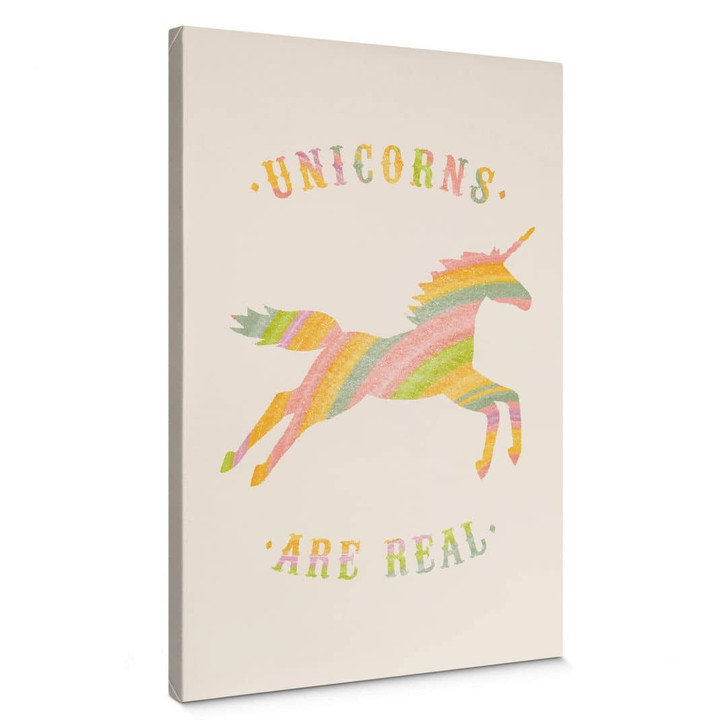 Leinwandbild Bodart - Einhörner sind echt - WA402788