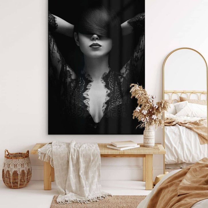 Acrylglasbild Belokonov - Schwarze Spitze - WA308065