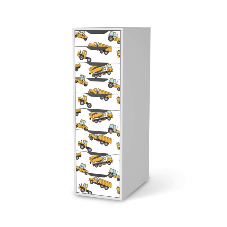 Folie IKEA Alex 9 Schubladen - Working Cars - CR105319