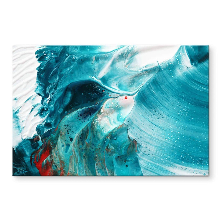 Glasbild Westum - Flying into the waves - WA352998