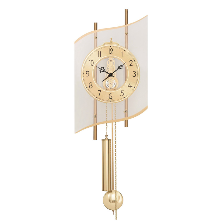 Mechanische Uhr mit Pendel Messinglackiert - UG100676