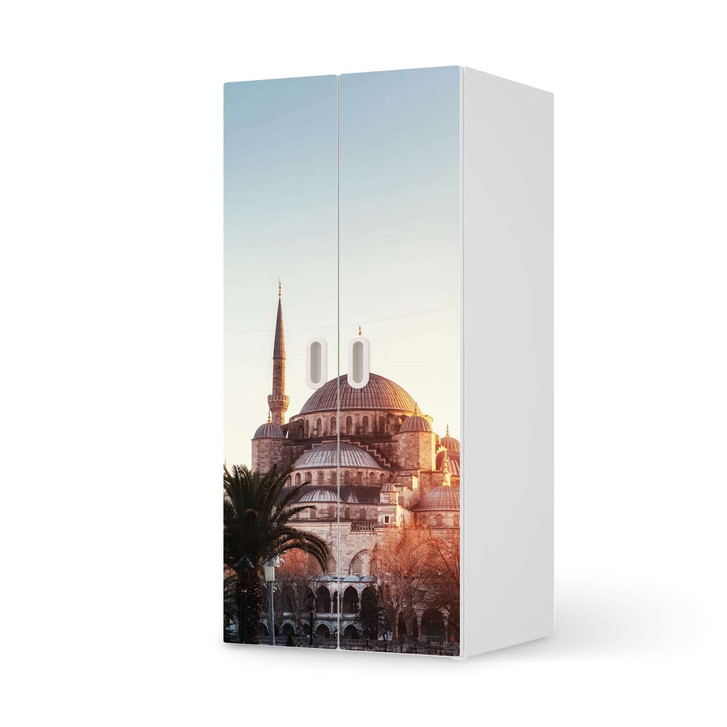 Möbelfolie IKEA Stuva / Fritids Schrank - 2 grosse Türen - Blue Mosque - CR117800