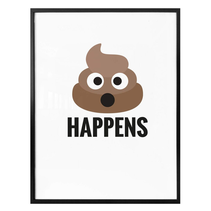Poster - Emojione - Shit happens - WA237326