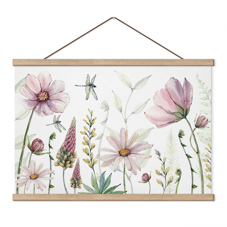 Stoffbild Zauberhafte Blüten - Sir Edward - WA512210