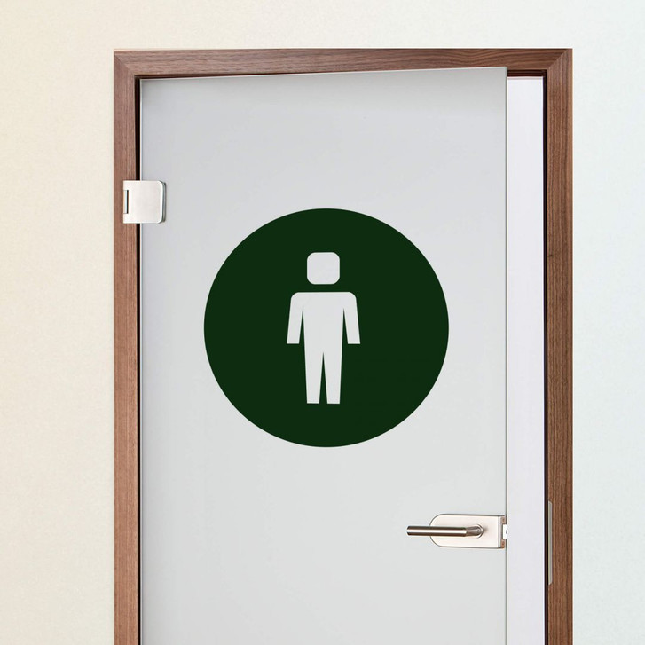 Wandtattoo Emoji WC Herren - WA209427