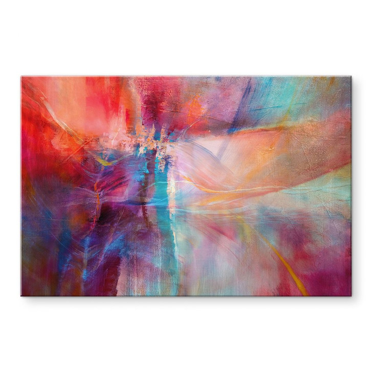 Acrylglasbild Sanfter Farbnebel in Bewegung - Schmucker - WA506181